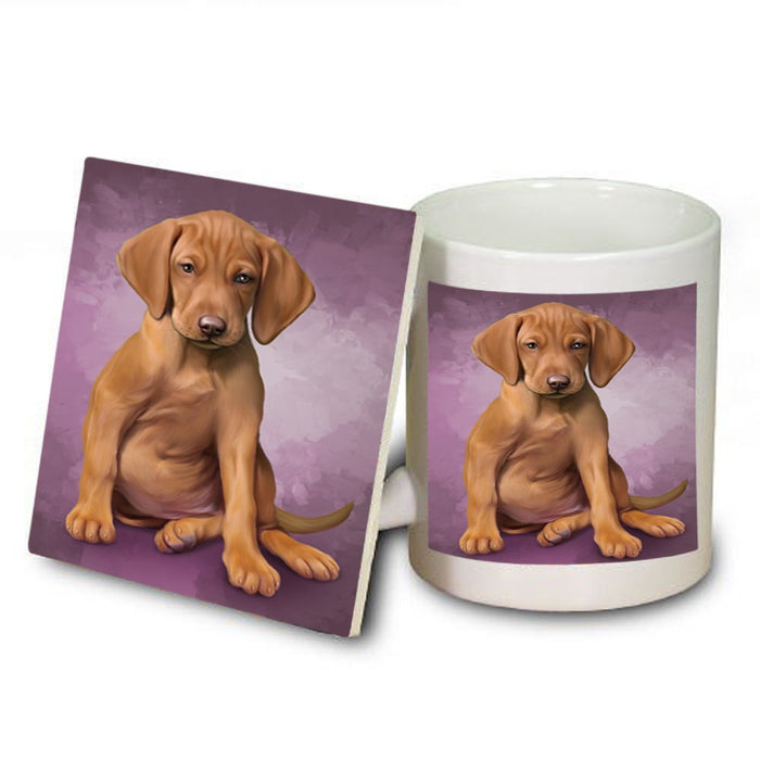 Vizsla Dog Mug and Coaster Set