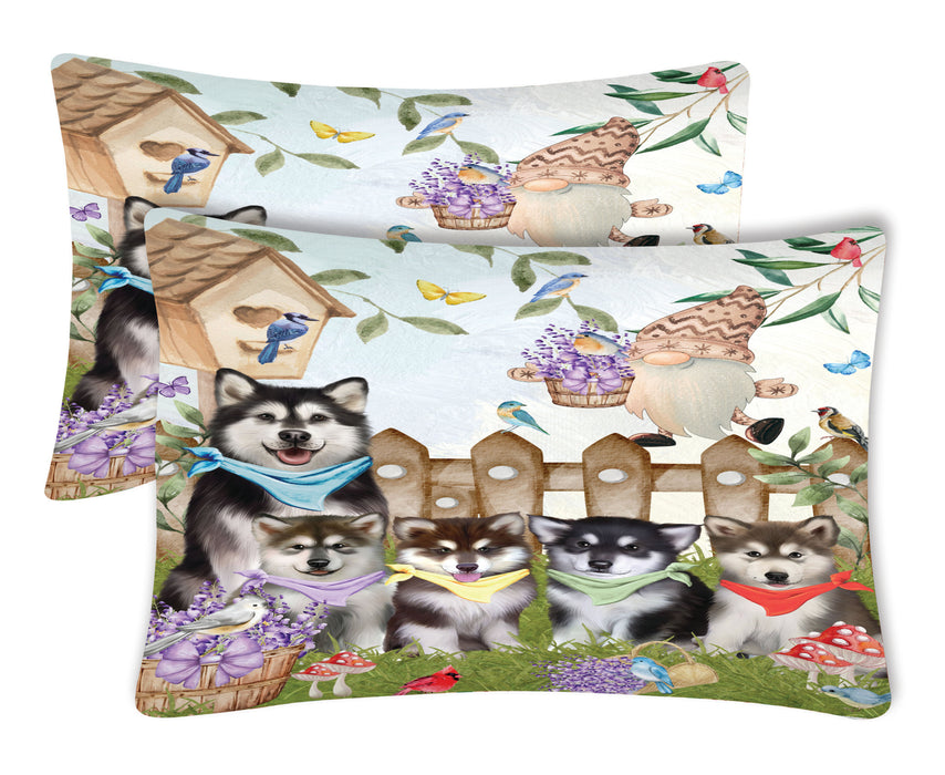 Alaskan Malamute Pillow Case: Explore a Variety of Custom Designs, Personalized, Soft and Cozy Pillowcases Set of 2, Gift for Pet and Dog Lovers