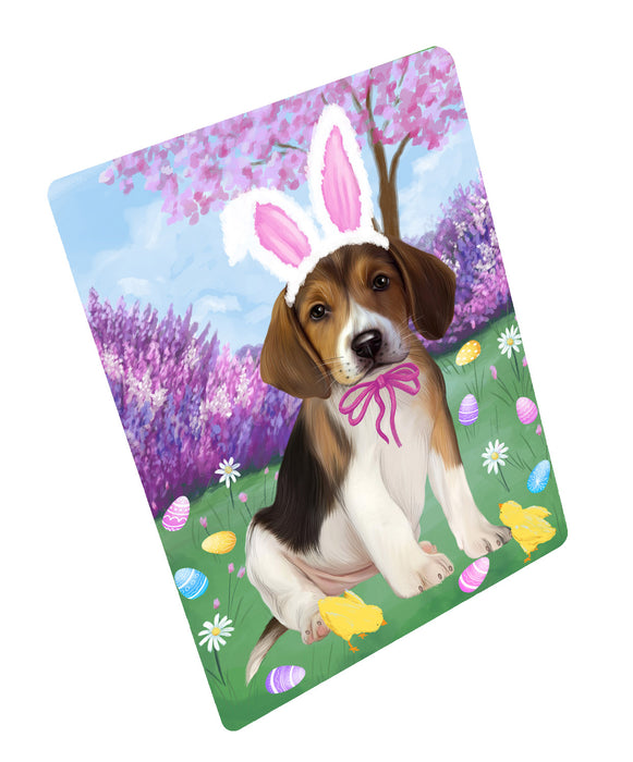 Easter holiday American English Foxhound Dog Refrigerator/Dishwasher Magnet - Kitchen Decor Magnet - Pets Portrait Unique Magnet - Ultra-Sticky Premium Quality Magnet RMAG113598