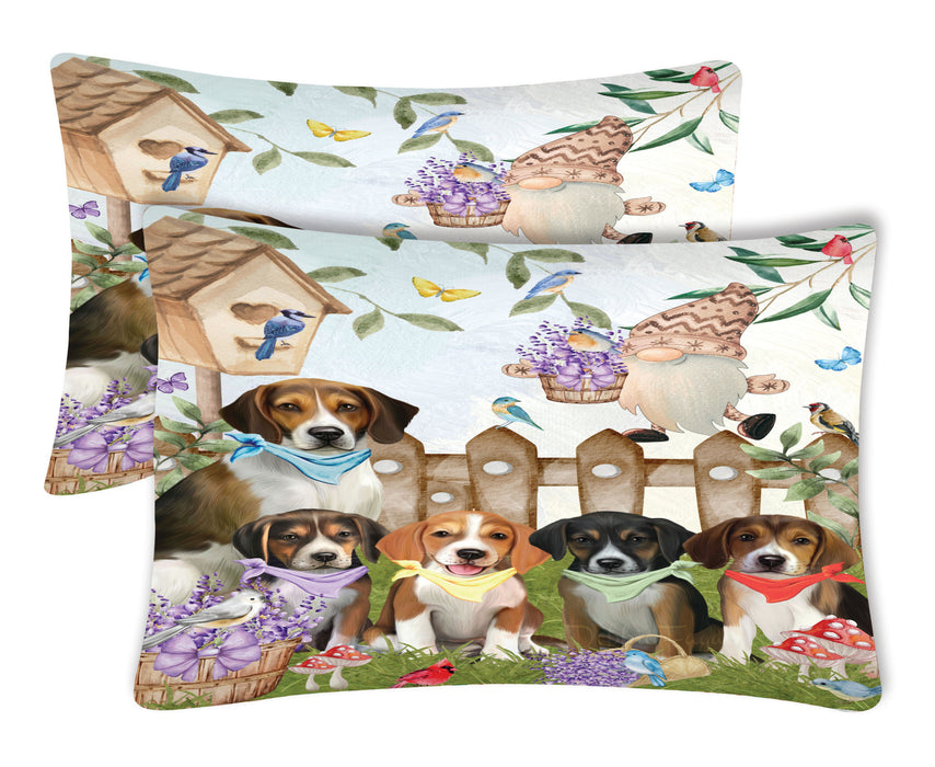 American English Foxhound Pillow Case: Explore a Variety of Custom Designs, Personalized, Soft and Cozy Pillowcases Set of 2, Gift for Pet and Dog Lovers