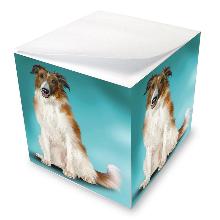 Borzoi Dog Note Cube NOC-DOTD-A57753