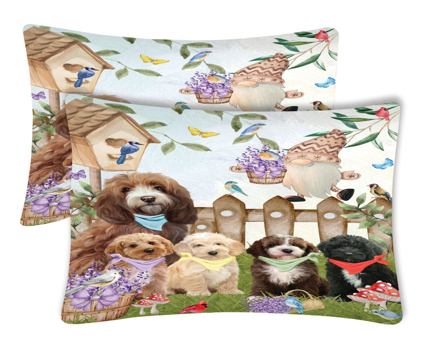 Cockapoo Pillow Case, Standard Pillowcases Set of 2, Explore a Variety of Designs, Custom, Personalized, Pet & Dog Lovers Gifts