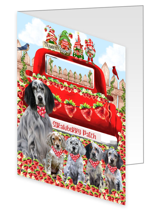 English Setter Greeting Cards & Note Cards, Explore a Variety of Personalized Designs, Custom, Invitation Card with Envelopes, Dog and Pet Lovers Gift