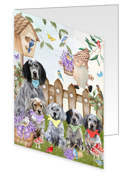 English Setter Greeting Cards & Note Cards, Invitation Card with Envelopes Multi Pack, Explore a Variety of Designs, Personalized, Custom, Dog Lover's Gifts