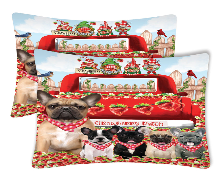 French Bulldog Pillow Case: Explore a Variety of Custom Designs, Personalized, Soft and Cozy Pillowcases Set of 2, Gift for Pet and Dog Lovers