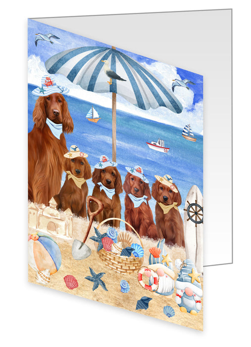 Irish Setter Greeting Cards & Note Cards with Envelopes, Explore a Variety of Designs, Custom, Personalized, Multi Pack Pet Gift for Dog Lovers