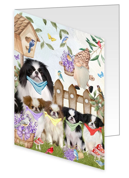 Japanese Chin Greeting Cards & Note Cards with Envelopes: Explore a Variety of Designs, Custom, Invitation Card Multi Pack, Personalized, Gift for Pet and Dog Lovers