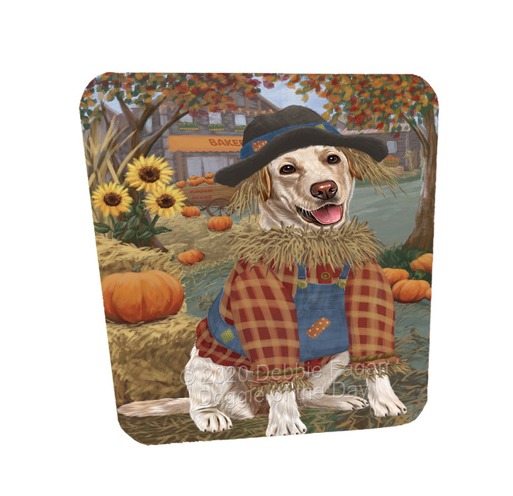 Halloween 'Round Town Labradors Dogs Coasters Set of 4 CSTA57965