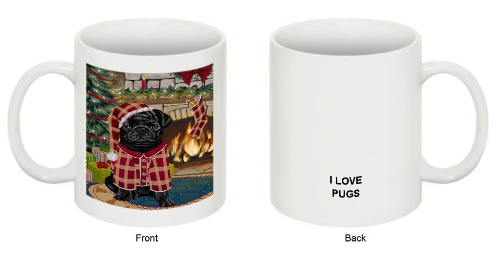 The Stocking was Hung Pug Dog Coffee Mug MUG50969