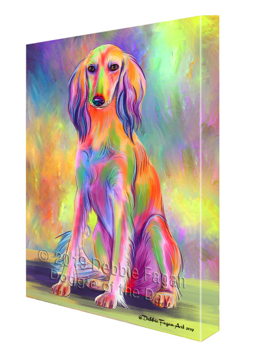 Paradise Wave Saluki Dog Canvas Print Wall Art Décor CVS145295