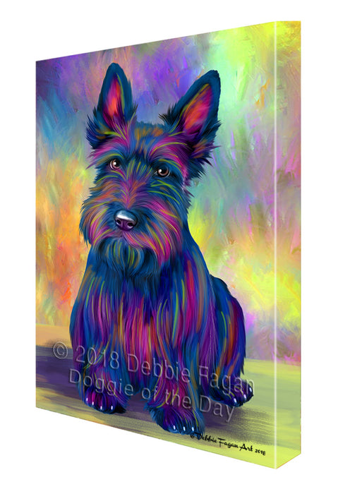 Paradise Wave Scottish Terrier Dog Canvas Print Wall Art Décor CVS132821