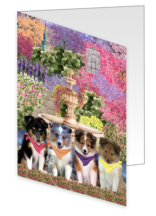 Shetland Sheepdog Greeting Cards & Note Cards with Envelopes, Explore a Variety of Designs, Custom, Personalized, Multi Pack Pet Gift for Dog Lovers