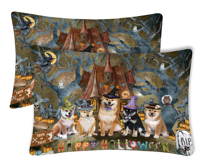Shiba Inu Pillow Case with a Variety of Designs, Custom, Personalized, Super Soft Pillowcases Set of 2, Dog and Pet Lovers Gifts