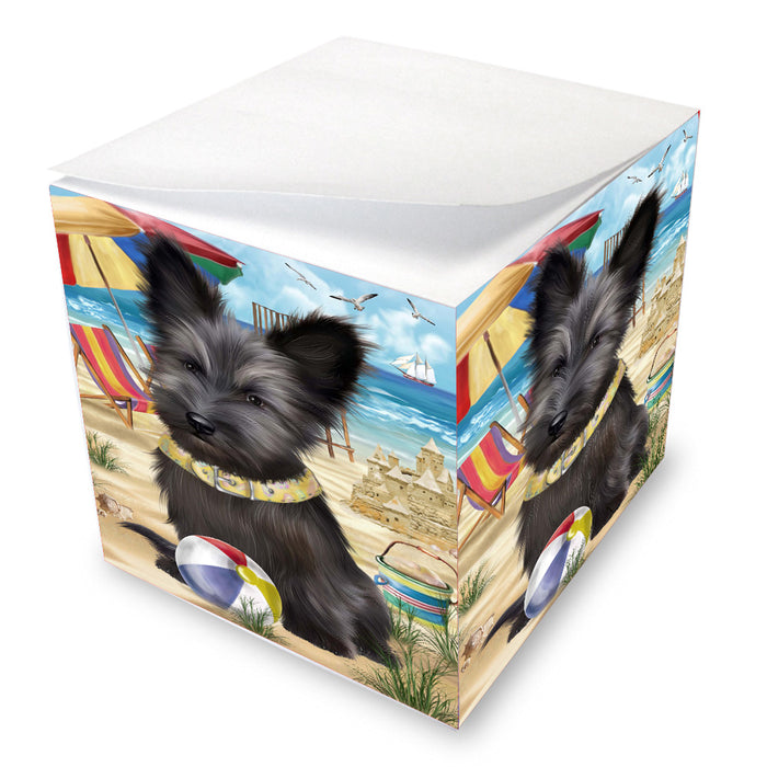 Pet Friendly Beach Skye Terrier Dog Note Cube NOC-DOTD-A57205