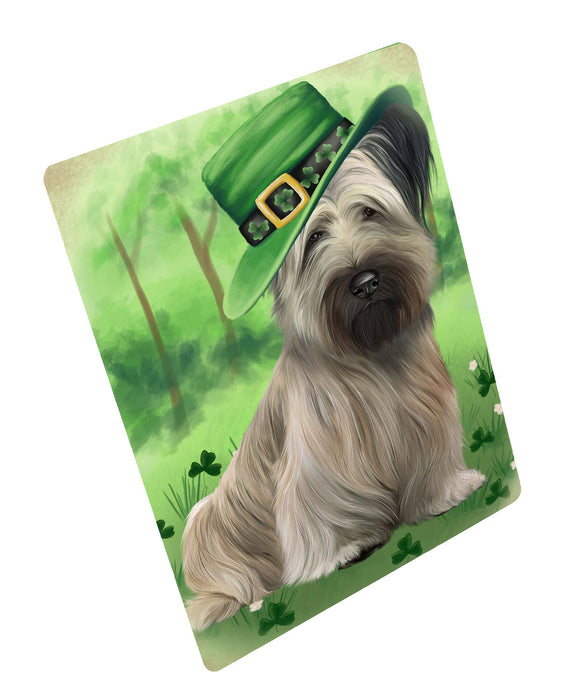 St. Patrick's Day Skye Terrier Dog Refrigerator/Dishwasher Magnet - Kitchen Decor Magnet - Pets Portrait Unique Magnet - Ultra-Sticky Premium Quality Magnet RMAG114903