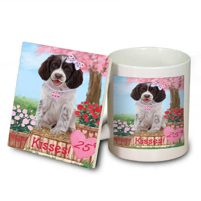 Rosie 25 Cent Kisses Springer Spaniel Dog Coasters Set of 4 CSTA58278