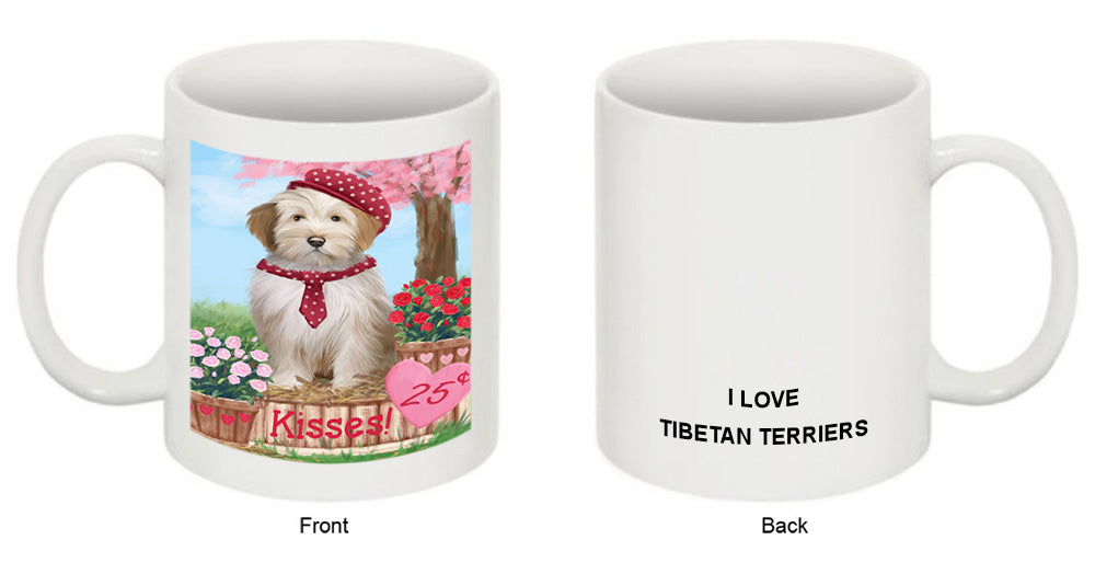 Rosie 25 Cent Kisses Tibetan Terrier Dog Coffee Mug MUG51644