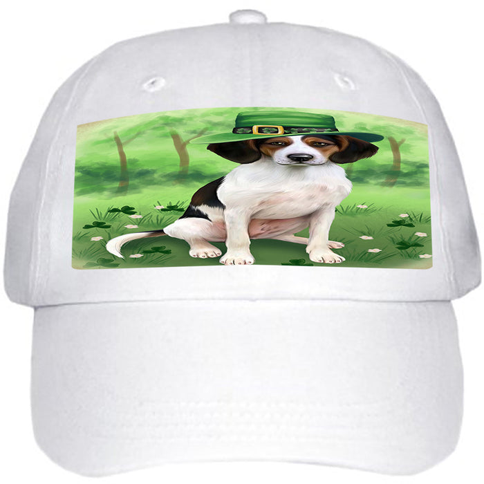 St. Patricks Day Irish Portrait Treeing Walker Coonhound Dog Ball Hat Cap HAT51987