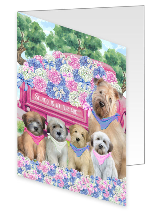 Wheaten Terrier Greeting Cards & Note Cards: Explore a Variety of Designs, Custom, Personalized, Invitation Card with Envelopes, Gift for Dog and Pet Lovers