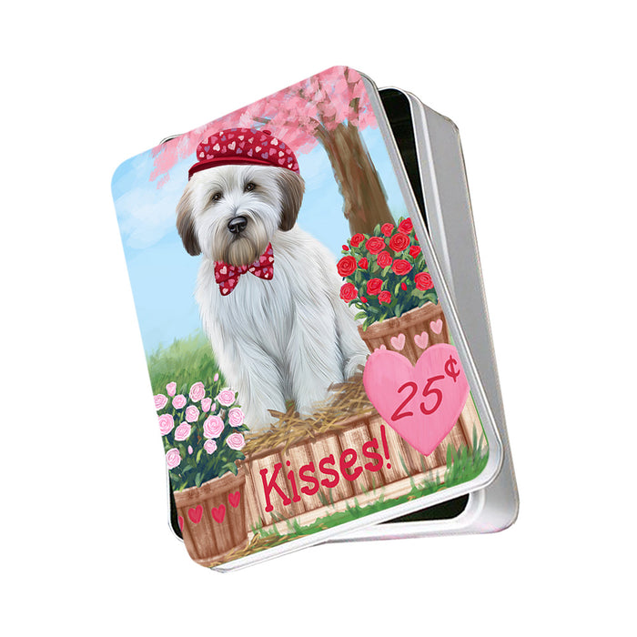 Rosie 25 Cent Kisses Wheaten Terrier Dog Photo Storage Tin PITN56210