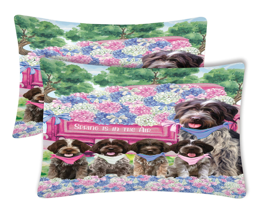 Wirehaired Pointing Griffon Pillow Case: Explore a Variety of Designs, Custom, Personalized, Soft and Cozy Pillowcases Set of 2, Gift for Dog and Pet Lovers