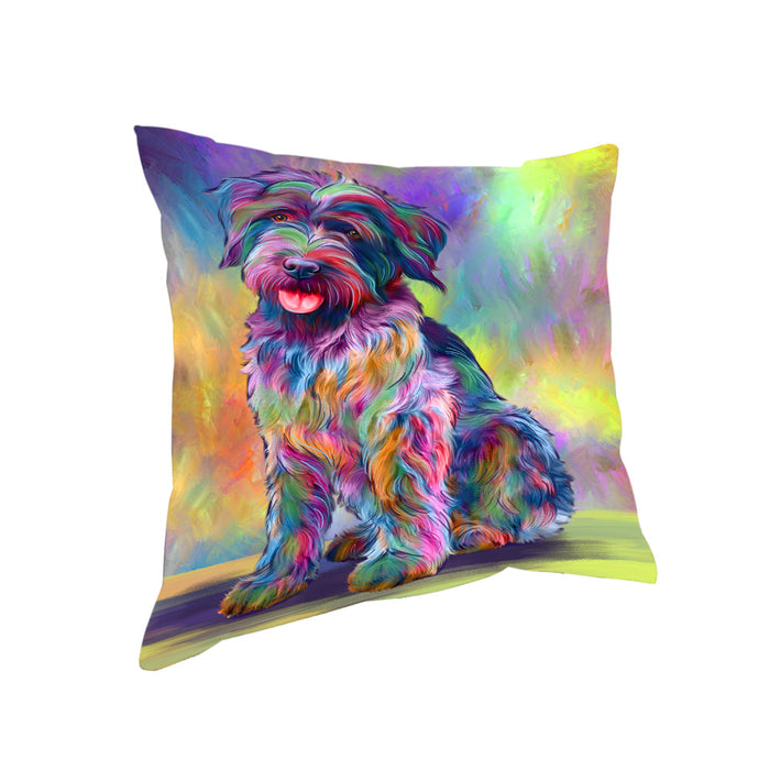 Paradise Wave Wirehaired Pointing Griffon Dog Pillow with Top Quality High-Resolution Images - Ultra Soft Pet Pillows for Sleeping - Reversible & Comfort - Ideal Gift for Dog Lover - Cushion for Sofa Couch Bed - 100% Polyester