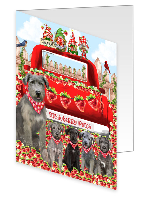 Wolfhound Greeting Cards & Note Cards with Envelopes: Explore a Variety of Designs, Custom, Invitation Card Multi Pack, Personalized, Gift for Pet and Dog Lovers