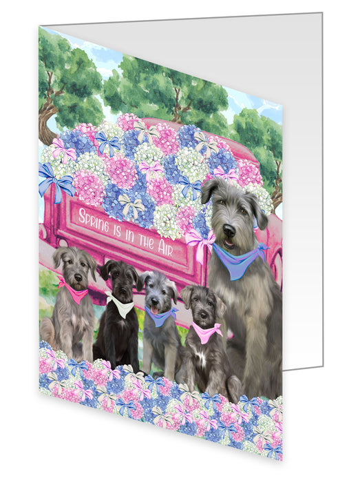 Wolfhound Greeting Cards & Note Cards: Explore a Variety of Designs, Custom, Personalized, Halloween Invitation Card with Envelopes, Gifts for Dog Lovers