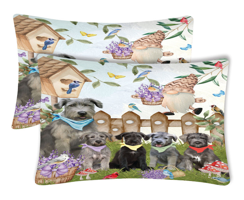 Wolfhound Pillow Case: Explore a Variety of Personalized Designs, Custom, Soft and Cozy Pillowcases Set of 2, Pet & Dog Gifts