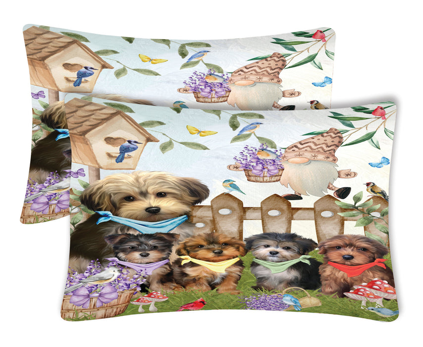 Yorkipoo Pillow Case: Explore a Variety of Personalized Designs, Custom, Soft and Cozy Pillowcases Set of 2, Pet & Dog Gifts