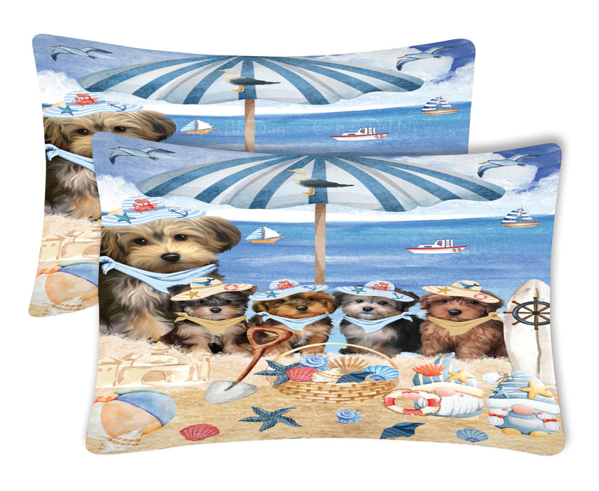Yorkipoo Pillow Case with a Variety of Designs, Custom, Personalized, Super Soft Pillowcases Set of 2, Dog and Pet Lovers Gifts