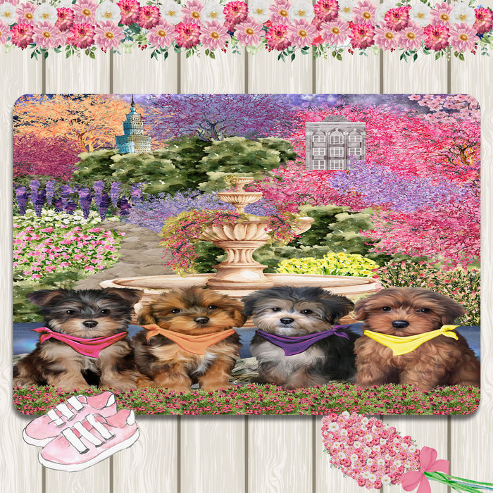 Yorkipoo Area Rug and Runner, Explore a Variety of Designs, Indoor Floor Carpet Rugs for Living Room and Home, Personalized, Custom, Dog Gift for Pet Lovers