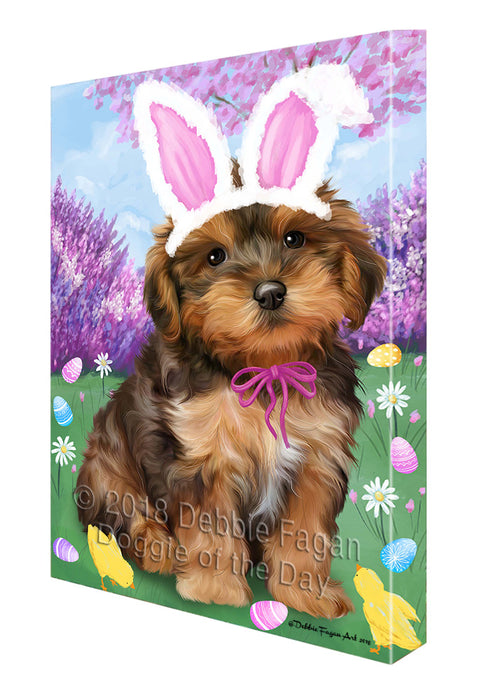 Yorkipoo Dog Easter Holiday Canvas Wall Art CVS60510