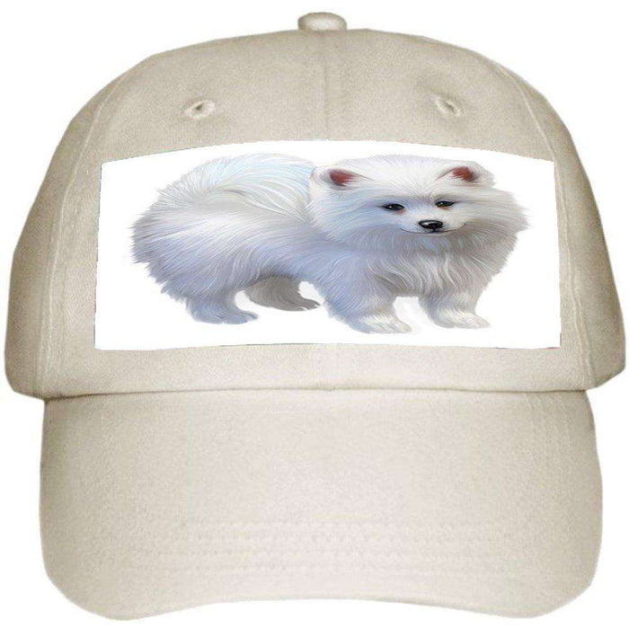 American Eskimo Puppy Dog Ball Hat Cap