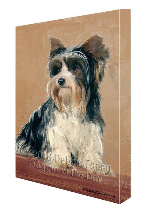 Biewer Terriers Dog Canvas Print Wall Art Décor CVS107333