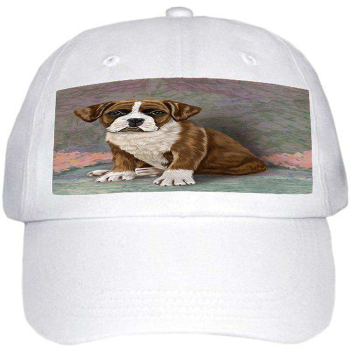 Boxers Puppy Dog Ball Hat Cap