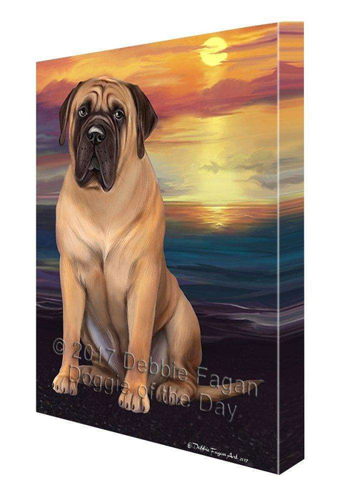 Bullmastiffs Dog Wall Art Canvas CV186