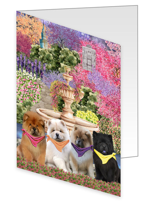 Chow Chow Greeting Cards & Note Cards: Invitation Card with Envelopes Multi Pack, Personalized, Explore a Variety of Designs, Custom, Dog Gift for Pet Lovers