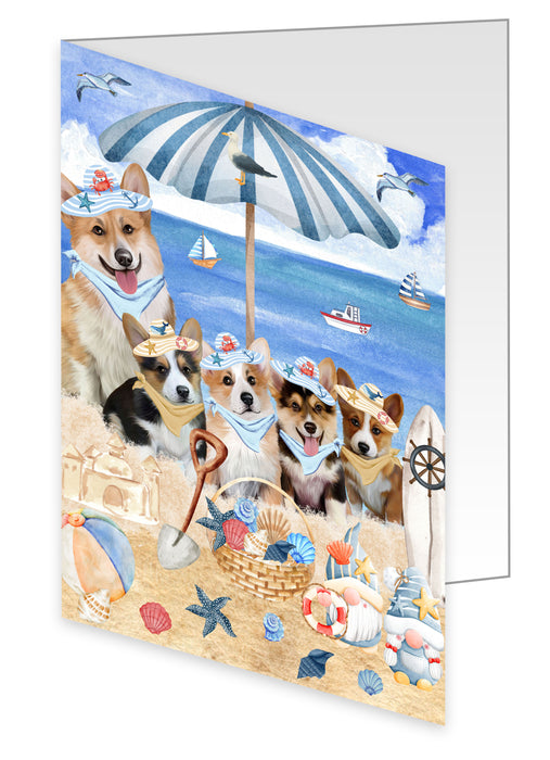 Corgi Greeting Cards & Note Cards, Explore a Variety of Custom Designs, Personalized, Invitation Card with Envelopes, Gift for Dog and Pet Lovers