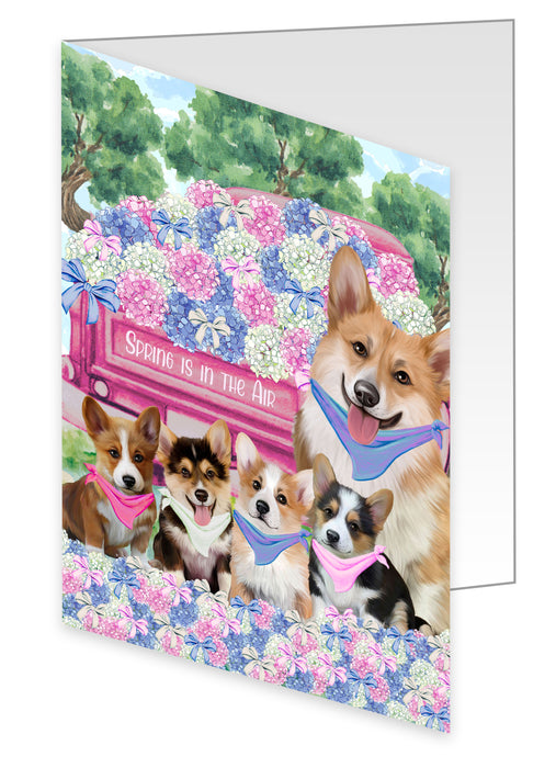 Corgi Greeting Cards & Note Cards with Envelopes, Explore a Variety of Designs, Custom, Personalized, Multi Pack Pet Gift for Dog Lovers