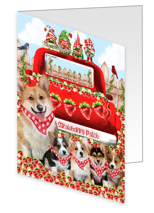 Corgi Greeting Cards & Note Cards with Envelopes: Explore a Variety of Designs, Custom, Invitation Card Multi Pack, Personalized, Gift for Pet and Dog Lovers