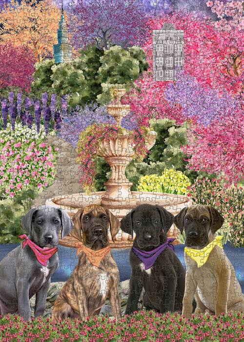 Great Dane Jigsaw Puzzle, Interlocking Puzzles Games for Adult, Explore a Variety of Designs, Personalized, Custom, Gift for Pet and Dog Lovers