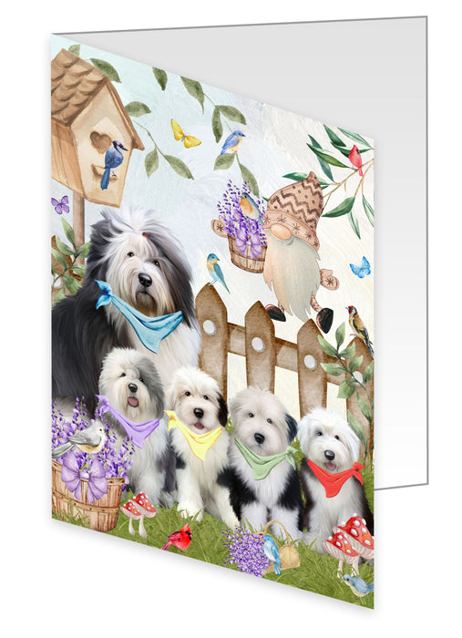 Old English Sheepdog Greeting Cards & Note Cards, Explore a Variety of Personalized Designs, Custom, Invitation Card with Envelopes, Dog and Pet Lovers Gift