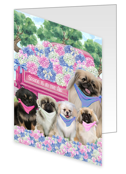 Pekingese Greeting Cards & Note Cards with Envelopes: Explore a Variety of Designs, Custom, Invitation Card Multi Pack, Personalized, Gift for Pet and Dog Lovers