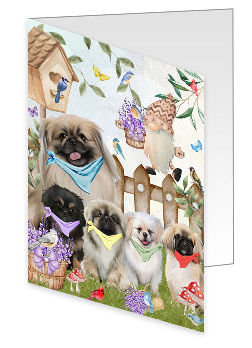 Pekingese Greeting Cards & Note Cards: Invitation Card with Envelopes Multi Pack, Personalized, Explore a Variety of Designs, Custom, Dog Gift for Pet Lovers