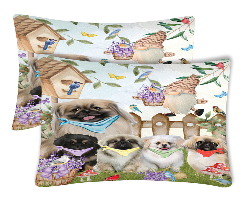 Pekingese Pillow Case: Explore a Variety of Designs, Custom, Personalized, Soft and Cozy Pillowcases Set of 2, Gift for Dog and Pet Lovers