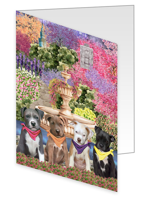 Pit Bull Greeting Cards & Note Cards, Invitation Card with Envelopes Multi Pack, Explore a Variety of Designs, Personalized, Custom, Dog Lover's Gifts