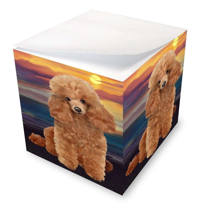 Poodles Dog Note Cube