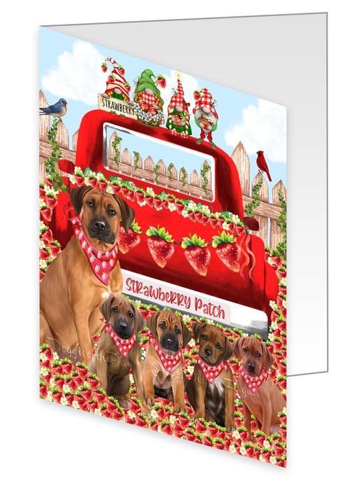 Rhodesian Ridgeback Greeting Cards & Note Cards: Explore a Variety of Designs, Custom, Personalized, Invitation Card with Envelopes, Gift for Dog and Pet Lovers