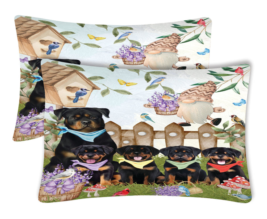 Rottweiler Pillow Case: Explore a Variety of Custom Designs, Personalized, Soft and Cozy Pillowcases Set of 2, Gift for Pet and Dog Lovers